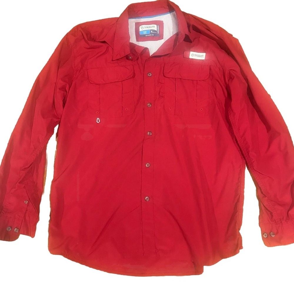 4 long sleeve fishing shirts Magellan and Guide Series medium lightweight four